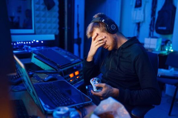 Ein sitzender Lebensstil hat zu Hämorrhoiden geführt